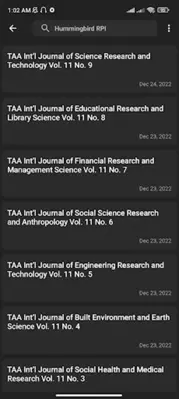 Academic Journals & Research android App screenshot 2